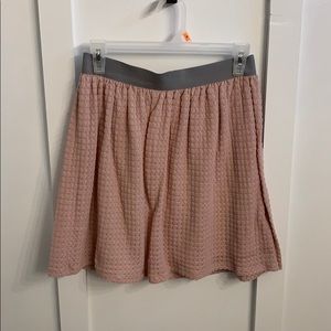 Dusty rose skirt